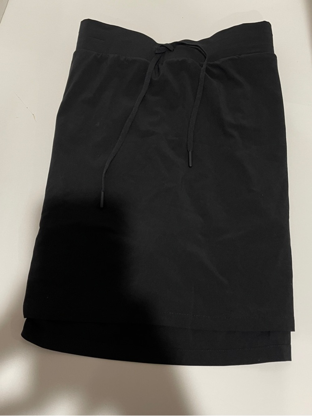 all in motion Black Drawstring   Skirt